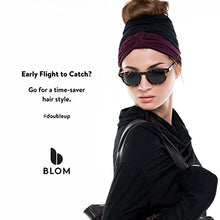 BLOM Multi Style Headband for Sports or Fashion, Yoga or Travel. Happy Head Guarantee - Super Comfortable. Designer Style & Quality (Dark Teal)