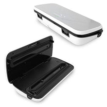 Vacuum Sealer By NutriChef | Automatic Vacuum Air Sealing System For Food Preservation w/Starter Kit | Compact Design | Lab Tested | Dry & Moist Food Modes | Led Indicator Lights (Silver)