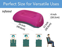 Trekology ALUFT COMFORT Ultralight Inflating Travel/Camping Air Pillows (pink)