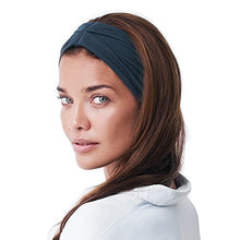 BLOM Multi Style Headband for Sports or Fashion, Yoga or Travel. Happy Head Guarantee - Super Comfortable. Designer Style & Quality (Dark Teal)