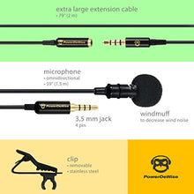 Professional Grade Lavalier Lapel Microphone  Omnidirectional Mic with Easy Clip On System  Perfect for Recording Youtube/Interview/Video Conference/Podcast/Voice Dictation/iPhone/ASMR