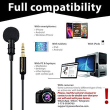 Professional Grade Lavalier Lapel Microphone  Omnidirectional Mic with Easy Clip On System  Perfect for Recording Youtube/Interview/Video Conference/Podcast/Voice Dictation/iPhone/ASMR