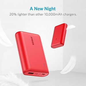 Anker PowerCore 10000, One of the Smallest and Lightest 10000mAh External Batteries, Ultra-Compact, High-speed Charging Technology Power Bank for iPhone, Samsung Galaxy and More