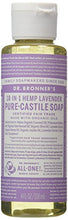 Dr. Bronner's Pure-Castile Liquid Soap - Lavender, 4oz.