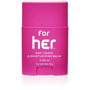 BodyGlide Body Glide For Her Anti Chafe Balm, 0.8oz (USA Sale Only)
