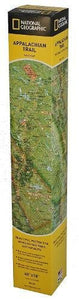 Appalachian Trail Wall Map [Boxed] (National Geographic Reference Map)