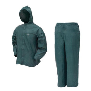 Frogg Toggs UL12104-09SM Ultra Lite Rain Suit, Green, Small