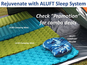 Trekology ALUFT COMFORT Ultralight Inflating Travel/Camping Air Pillows (pink)