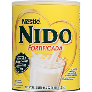 NESTLE NIDO Fortificada Dry Milk 56.3 oz. Canister