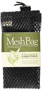Equinox Nylon Mesh Stuff Sack (7 x 10-Inch, Black)